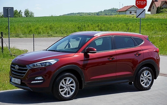 Hyundai Tucson cena 69700 przebieg: 109000, rok produkcji 2016 z Nakło nad Notecią małe 667